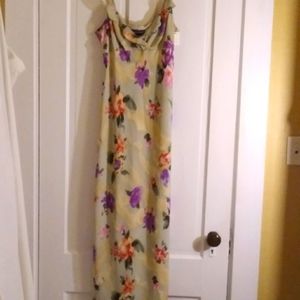 Sweet Jonathan Martin Floral Print Maxi Dress